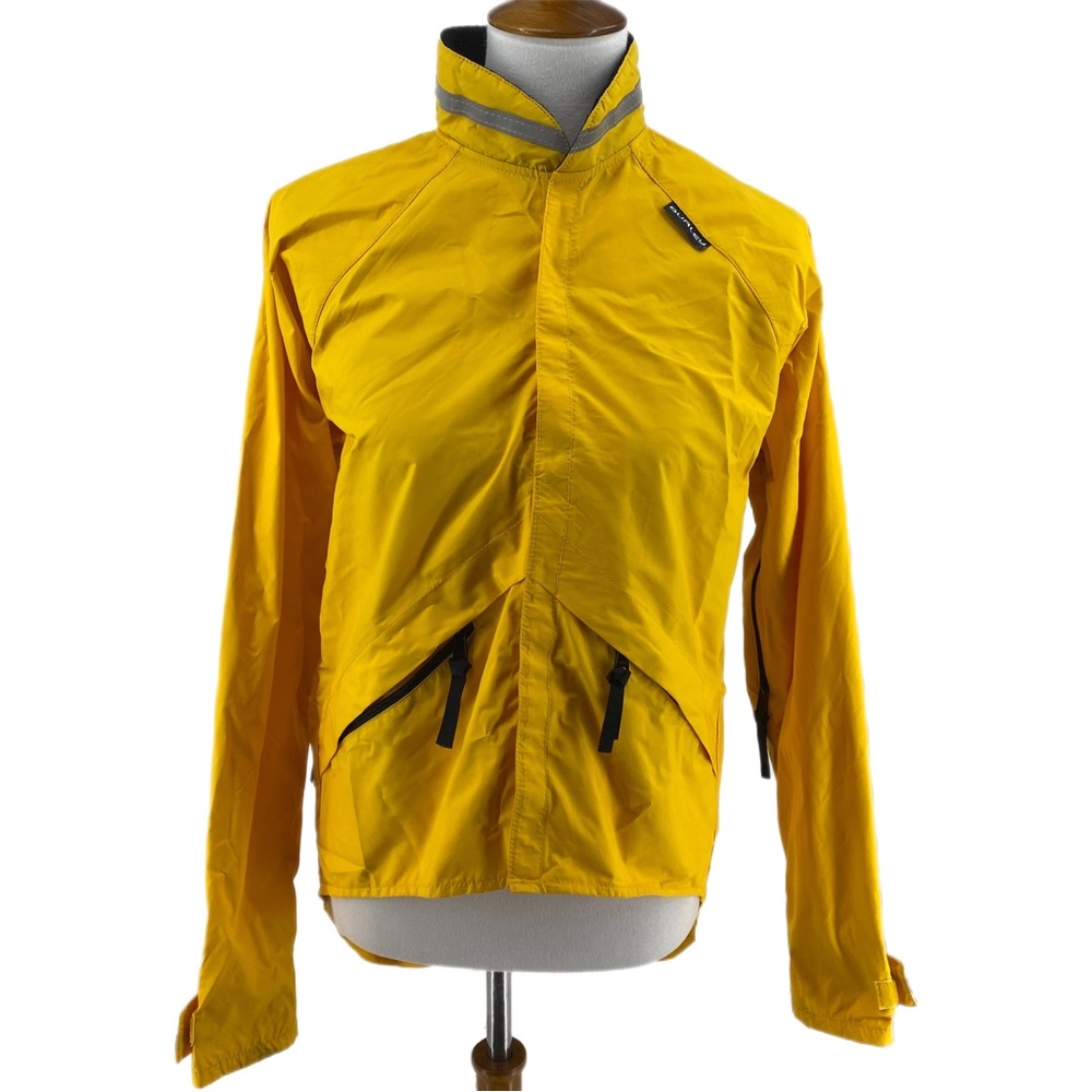Burley Yellow Full Zip Nylon Jacket